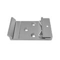 DIN-Rail Mounting Kit, silver for Planet media converters