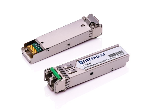 SFP, 4/2/1G Fibre Channel, 40km 1550nm, 18dB, DDM, SM