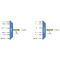 F-CMUX-4+2-4761-MLU Fiberworks AS  Fiberworks 4+2 ch. CWDM Mux+Demux 4 CWDM ch + 1310 & 1550 nm WB, Mon.ports
