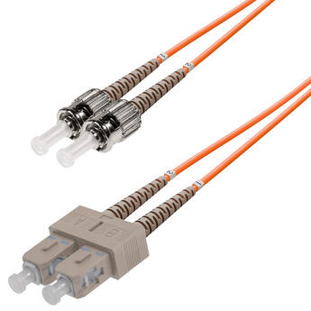 P-MM6-D3O-STP-SCP-xx Fiberworks AS  Snor MM DPX SC/PC-ST/PC xx m 62,5/OM1 2x ø2mm Oransje
