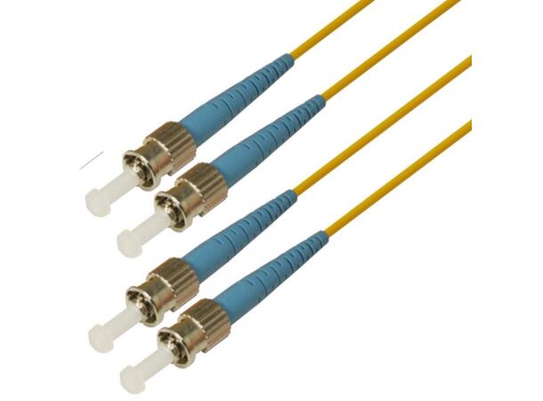 Snor SM DPX ST/UPC-ST/UPC xx m G.657.A2 2x ø2mm Yellow 
