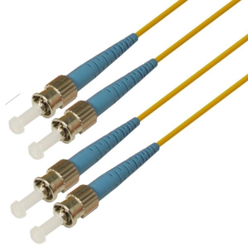 P-SM9-D3Y-STU-STU-xx Fiberworks AS  Snor SM DPX ST/UPC-ST/UPC xx m G.657.A2 2x &#248;2mm Yellow
