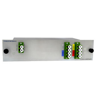 F-CMUX-BIDI4-B-MLA Fiberworks AS  Fiberworks 4ch. CWDM BiDi CATV Mux/Demux Single fiber, Mon. port, LC/APC, B-side
