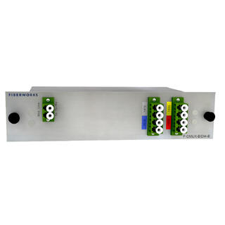 Fiberworks 4ch. CWDM BiDi CATV Mux/Demux Single fiber, Mon. port, LC/APC, B-side