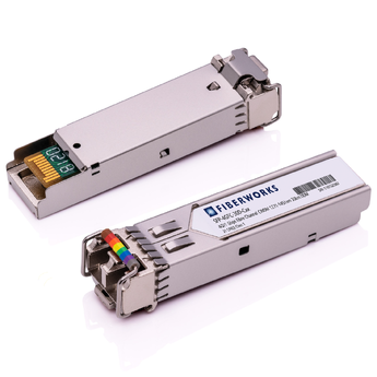 SFP-4GFC-30D-Cxx Fiberworks AS  SFP, 4/2/1G Fibre Channel, 30km, LowBand CWDM 1270nm-1450nm, 18dB, DDM, SM