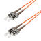 P-MM6-D3O-STP-STP-xx Fiberworks AS  Snor MM DPX ST/PC-ST/PC xx m 62,5/OM1 2x ø2mm Oransje