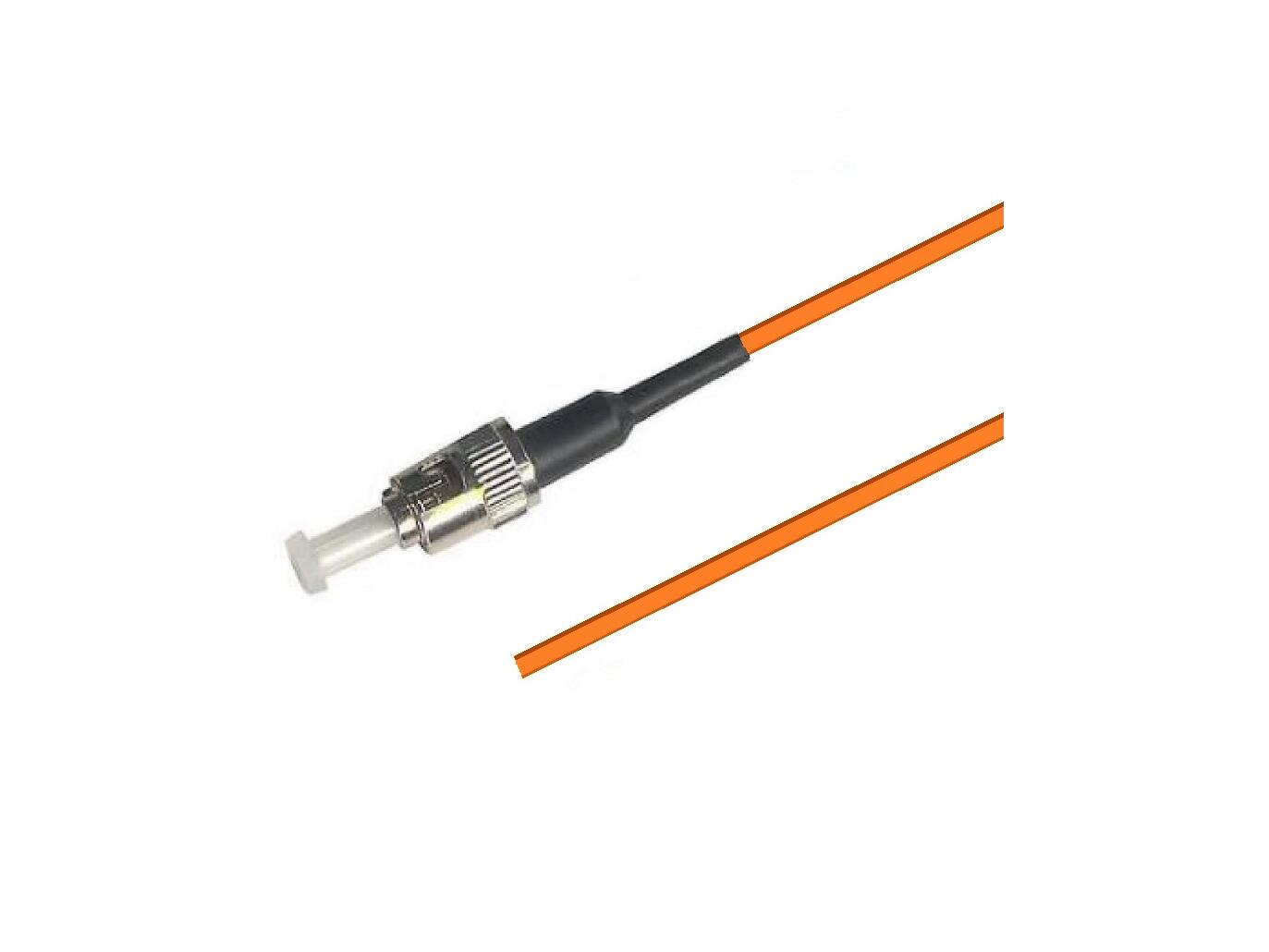 PT-MM5-T9O-STP-15-BP Fiberworks AS  Pigtail MM ST/PC 12-pack blister 1,5 m 50/OM2, 900&#181;m tight buffer, Orange