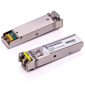 SFP, 1.25 Gbps GigE, DDM, 160km CWDM 1551 nm, 37dB, SM/MM, Fiberworks