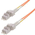 Snor MM DPX LC/PC-LC/PC 40 m 62,5/OM1 2x ø2mm Oransje