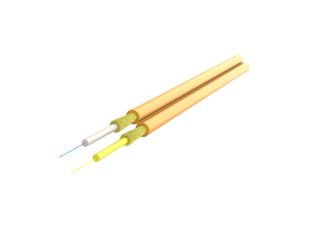 Snor MM DPX LC/PC-ST/PC 40 m 62,5/OM1 2x ø2mm Oransje 