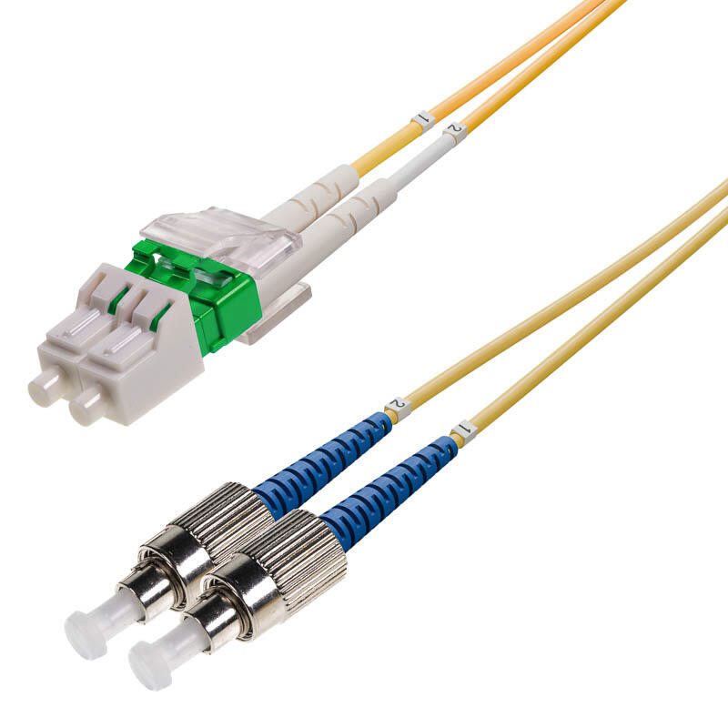 P-SM9-D2Y-LCA-FCU-xx Fiberworks AS  Patch SM DPX LC/APC-FC/UPC xx m 9/OS2 G.657.A2 2x ø2mm Yellow