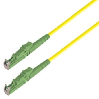 P-SM9-S2Y-E2A-E2A-xx Fiberworks AS  Snor SM SPX E2000/APC-E2000/APC xx m 9/OS2 G.657.A2 &#248;2mm Gul