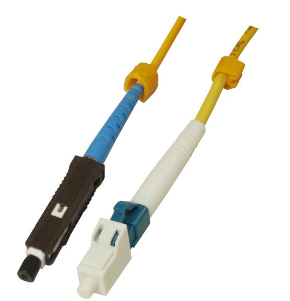 P-SM9-S2Y-MUU-LCU-xx Fiberworks AS  Snor SM SPX MU/UPC-LC/UPC xx m G.657.A2 &#248;2mm Yellow