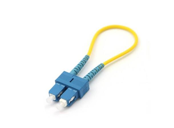 LoopPatch SM SPX SC/UPC 20 cm 9/OS2 G.657.A1 ø2mm Yellow 