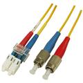 Patch SM DPX LC/UPC-FC/UPC 1.5 m 9/OS2 G.657.A2 2x &#248;2mm Yellow