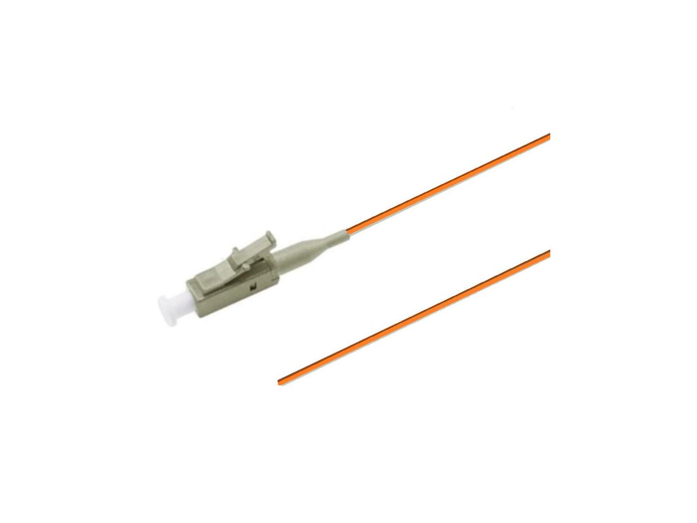 PT-MM5-T9O-LCP-15-BP Fiberworks AS  Pigtail LC/PC 12-pack blister 1,5 m 50/OM2, 900&#181;m tight buffer, Orange