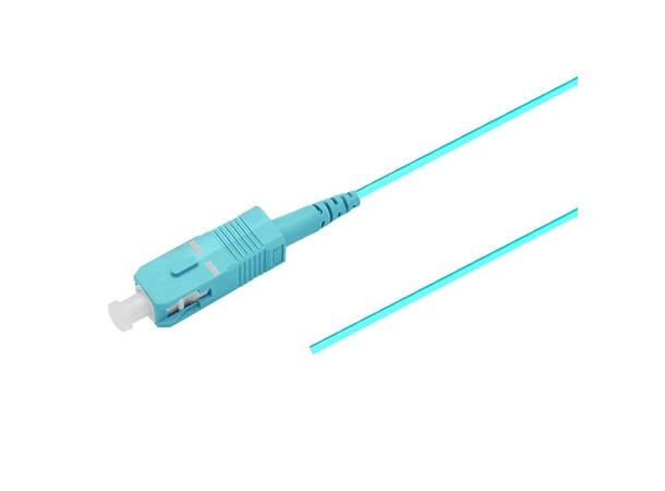 Pigtail MM SC/PC 12-pack blister, 1,5 m 50/OM4 BIF, 900µm fast kledning, Aqua 