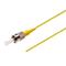 PT-SM9-T9Y-STU-15-BP Fiberworks AS  Pigtail SM ST/UPC 12-pack blister, 1,5 m G.657.A2, 900µm tight buffer, Yellow
