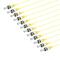 PT-SM9-T9Y-STU-15-BP Fiberworks AS  Pigtail SM ST/UPC 12-pack blister, 1,5 m G.657.A2, 900µm tight buffer, Yellow