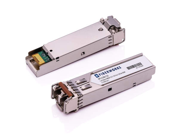 SFP, 1.25 Gbps GigE, DDM, 120km CWDM 1331 nm, 32dB, SM/MM, HP 