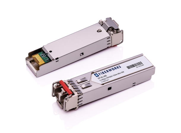 SFP, CPRI/OBSAI 6.144 Gbps, DDM, 40km 1550nm, 11dB, SM, Rugged, Fiberworks 