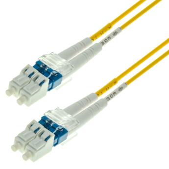 P-SM9-D2Y-LCU-LCU-xx Fiberworks AS  Snor SM DPX LC/UPC-LC/UPC xx m G.657.A2 2x &#248;2mm Yellow