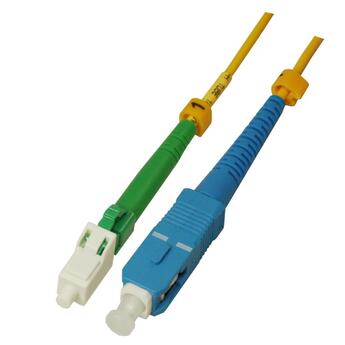 P-SM9-S2Y-LCA-SCU-xx Fiberworks AS  Snor SM SPX LC/APC-SC/UPC xx m 9/OS2 G.657.A2 &#248;2mm Gul