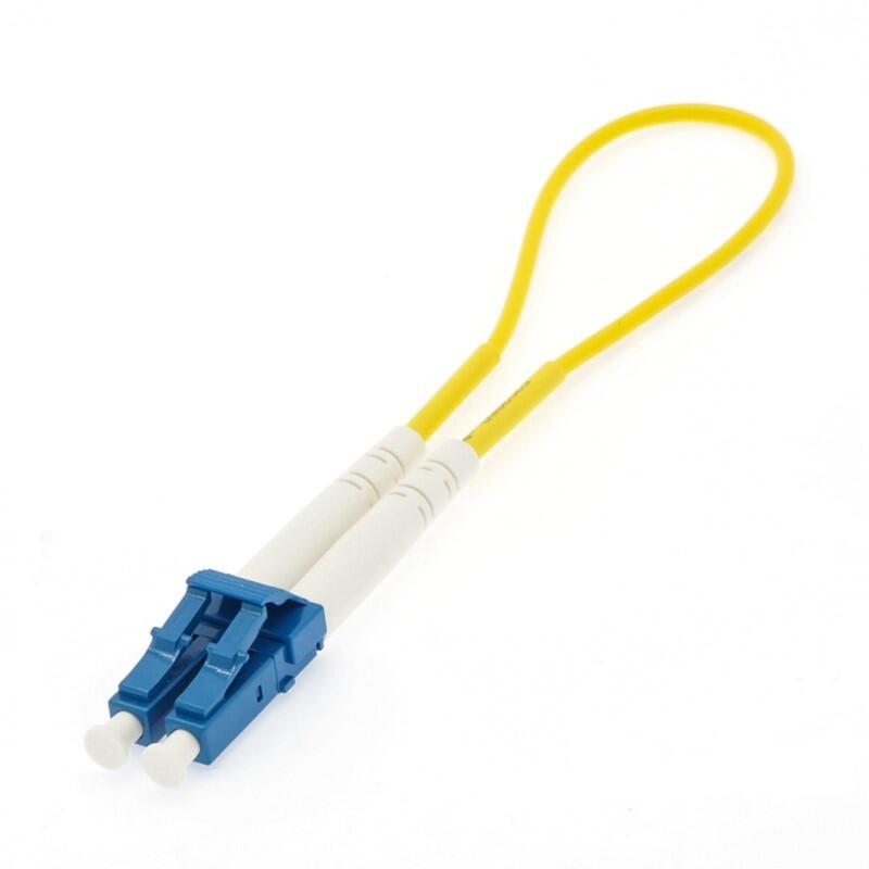 P-SM9-L2Y-LCU-LCU0.2 Fiberworks AS  Loop Patch SM SPX LC/UPC 20 cm 9/OS2 G.657.A1 &#248;2mm Yellow