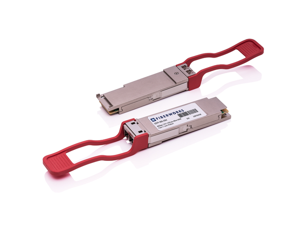 QSFP+, 40GBASE-ER4, 4 x 10.3 Gbps, 40km CWDM 1270-1330nm, 16dB, SM, LC