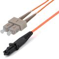 Snor MM DPX SC/PC-MTRJ(f)/PC 7 m 50/OM2 2x ø2mm Oransje (MTRJ Female)