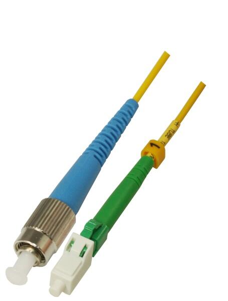 P-SM9-S2Y-LCA-FCU-xx Fiberworks AS  Snor SM SPX LC/APC-FC/UPC xx m 9/OS2 G.657.A2 &#248;2mm Gul