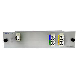 Fiberworks 4 ch multimode CWDM Mux+Demux C51-C57, 50 &#181;m OM2