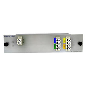 F-CMUX-4-MM5-5157-LP Fiberworks AS  Fiberworks 4 ch multimode CWDM Mux+Demux C51-C57, 50 &#181;m OM2