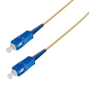 P-SM9-S2Y-SCU-SCU-xx Fiberworks AS  Snor SM SPX SC/UPC-SC/UPC xx m 9/OS2 G.657.A2 ø2mm Gul