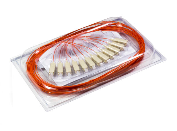 Pigtail MM SC/PC 12-pack 1,5 m 50/OM2, 900µm tigh buffer, Orange 