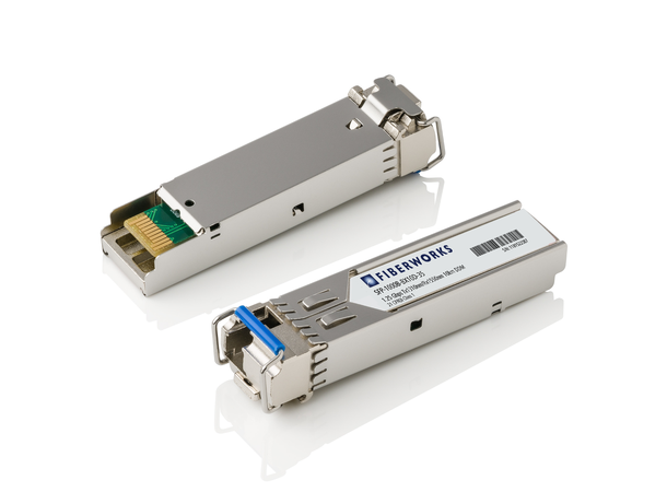 SFP BiDi, 1.25 Gbps GigE, DDM, SM, 10km TX/RX=1310/1550nm, 11dB, LC 