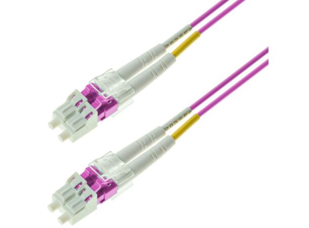 Snor MM DPX LC/PC-LC/PC xx m 50/OM4 BIF 2x ø2mm Erika Fiolett 