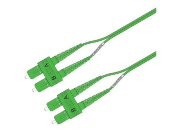 Patch MM DPX SC/PC-SC/PC xx m 50/OM5 BIF (SWDM) 2x ø2mm Lime Green 