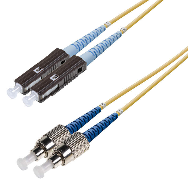 P-SM9-D2Y-MUU-FCU-xx Fiberworks AS  Patch SM DPX MU/UPC-FC/UPC xx m 9/OS2 G.657.A2 2x ø2mm Yellow