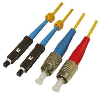 P-SM9-D2Y-MUU-FCU-xx Fiberworks AS  Patch SM DPX MU/UPC-FC/UPC xx m 9/OS2 G.657.A2 2x &#248;2mm Yellow