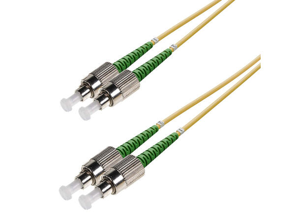 Patch SM DPX FC/APCR-FC/APCR xx m 9/OS2 G.657.A2 2x ø2mm Yellow 