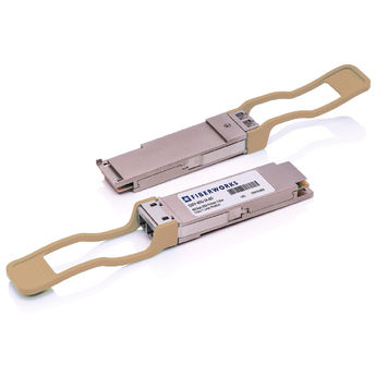 QSFP-40G-SR-BD Fiberworks AS  QSFP+, 40GBASE-SR-BD, 2 x20 Gbps, 150m 832 - 918 nm, 3dB, MM, LC