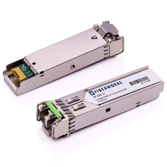 SFP-L50D-C31-Y Fiberworks AS AA1419049-E6 SFP, 1.25 Gbps GigE, DDM, 50km CWDM 1311 nm, 19dB, SM/MM, Avaya