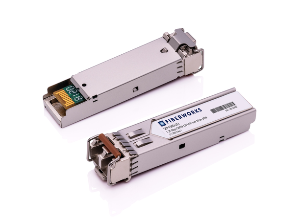 SFP, 1.25 Gbps GigE, DDM, 50km CWDM 1611nm, 19dB, SM/MM, Hirschmann