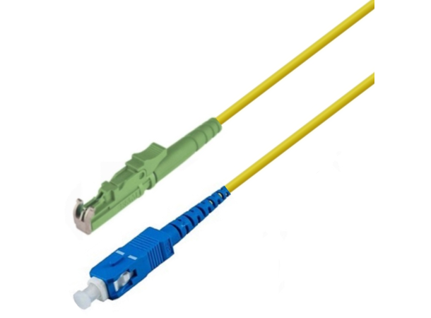 Snor SM SPX E2000/APC-SC/UPC xx m 9/OS2 G.657.A2 ø2mm Gul 