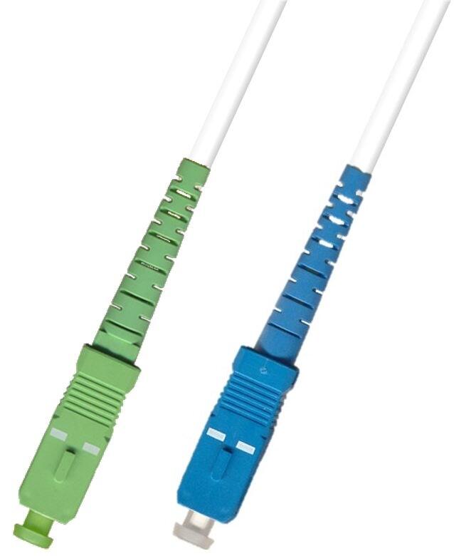 P-7A2-S3W-SCA-SCU-25 Fiberworks AS  Patch SM SPX SC/APC-SC/UPC 25 m 9/OS2 G.657.A2 ø3mm White