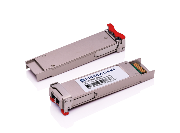 XFP, S-64.2b, 9.5-11.1 Gbps, 40km 1542.94nm / 194.30THz, 14dB, Fiberworks 