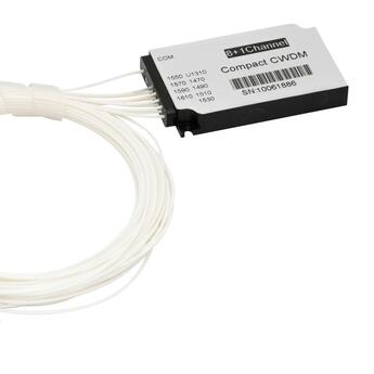 F-CCMUX-8-2745-O9 Fiberworks AS  Fiberworks compact 8 ch. CWDM Mux/Demux C27-C37 &amp; C43-C45, 900&#181;m pigtails