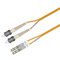 P-MM6-D2O-LCP-STP-09 Fiberworks AS  Patch MM DPX LC/PC-ST/PC 9 m 62,5/OM1 2x ø2mm Orange