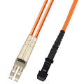 Patch MM DPX LC/PC-MTRJ(f)/PC 0.5 m 50/OM2 2x ø2mm Orange